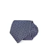 Brand new ❤️ HUGO Geometric Dot Silk Skinny Tie Dark Blue 🤩 -BOSS Sales Store unnamed file 1039