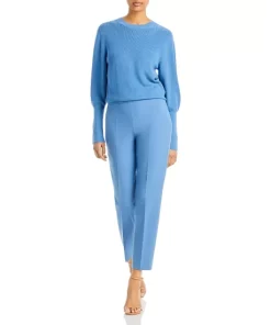 Best reviews of ✨ BOSS Tiluna Slim Fit Cropped Ankle Pants Mountain Blue 🔥 -BOSS Sales Store unnamed file 110