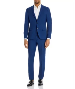 Deals 🧨 HUGO Arti & Hesten Stretch Wool Extra Slim Fit Suit Separates Blue 🛒