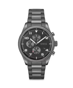 Best Sale 🧨 BOSS Hugo Boss View Chronograph, 44mm Black/gray 🎉