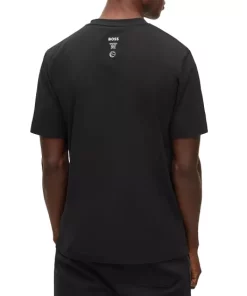 Cheapest 🔔 BOSS Brooklyn Nets 🏀 Basketball Graphic Tee Black 🛒 -BOSS Sales Store unnamed file 1119