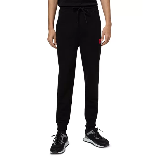 Deals 💯 HUGO Doak French Terry Classic Fit Drawstring Sweatpants Black 🎁 3 Deals 💯 HUGO Doak French Terry Classic Fit Drawstring Sweatpants Black 🎁