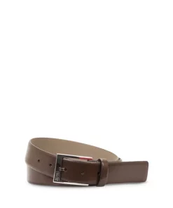 Hot Sale 👍 BOSS Hugo Boss Men's Gellot_Sz35 Leather Belt Dark Brown 🎁 -BOSS Sales Store unnamed file 1148