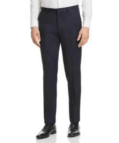 Best deal 🔔 HUGO Hartleys Wool Slim Fit Suit Pants Navy 💯