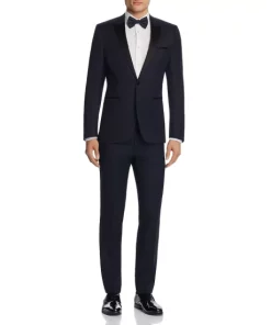 Discount 🔔 HUGO Astiane Slim Fit Tuxedo Jacket Navy 🎉 -BOSS Sales Store unnamed file 1168