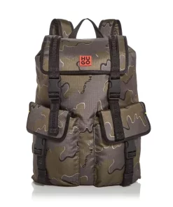 Hot Sale 🌟 BOSS Hugo Boss Skyler 🎒 Backpack Open Miscellaneous 😍