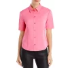 Best reviews of 🔥 BOSS Bashinea Short Sleeve Button Down 👚 Shirt Pink ✔️ -BOSS Sales Store unnamed file 1180