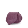 New 💯 HUGO Micro Grid Silk Skinny Tie Open Pink 🎉 -BOSS Sales Store unnamed file 1188
