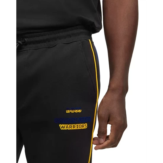 Deals 😍 BOSS & NBA Golden State Warriors Slamdunk Pants Black 👍 8 Deals 😍 BOSS & NBA Golden State Warriors Slamdunk Pants Black 👍 - Image 6