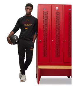 Discount 🛒 BOSS Miami Heat SlamDunk2_4_NBA 1023 Cotton Blend Logo Print Regular Fit Joggers Black 💯 -BOSS Sales Store unnamed file 1231