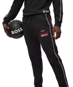 Hot Sale 👍 BOSS Chicago Bulls Joggers Black 🎉 -BOSS Sales Store unnamed file 1238