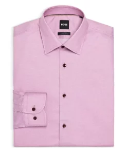 Promo 👍 BOSS Kent Sharp Fit 👗 Dress 👕 Shirt Light Pastel Blue 🧨 -BOSS Sales Store unnamed file 1299