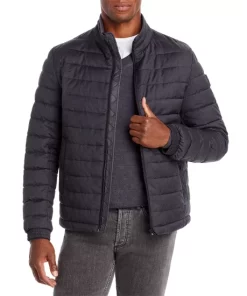 Top 10 ✔️ BOSS Chorus Quilted Jacket Dark Grey 🎉