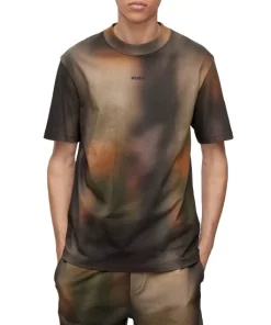 Buy 😀 HUGO Diobo Regular Fit Logo Tee Open Misc ⌛