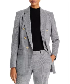 Deals 😍 BOSS Jatera Double Breasted Blazer Open Blue 👍