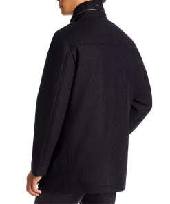 Coupon 🛒 BOSS Camron Herringbone Weave 🧥 Coat Dark Grey ❤️ -BOSS Sales Store unnamed file 145