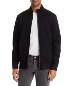 BOSS Sales Store 22 Flash Sale 🔔 Boss X Porsche Collaboration Shepherd Zip Front Jacket Black ✔️