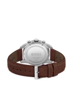 Budget 🔥 BOSS Hugo Boss Skymaster Chronograph, 44mm Blue/brown 👏 -BOSS Sales Store unnamed file 1498
