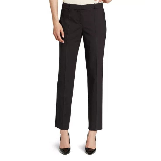 Best Sale ⌛ BOSS Tiluna Fundamental Straight Pants Black ✔️ 3 Best Sale ⌛ BOSS Tiluna Fundamental Straight Pants Black ✔️