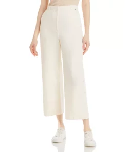 Buy 🌟 BOSS Tapika Wide Leg Pants White 💯