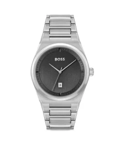 Flash Sale ⭐ BOSS Hugo Boss Steer ⌚ Watch, 42mm Gray/silver 🔥