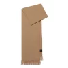 Promo 🔥 BOSS Hugo Boss Albas Wool Scarf Medium Beige ❤️