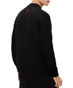 Best Sale ✔️ BOSS Relaxed Fit Chicago Bulls 🏀 Basketball Sweater Black 🔥 -BOSS Sales Store unnamed file 160