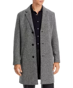 Cheapest 😀 HUGO Malte 🧥 Coat Charcoal ❤️