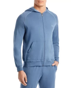 Top 10 👏 BOSS Mix & Match Zip Hoodie Bright Blue 🎁 -BOSS Sales Store unnamed file 195