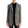 Best Pirce 🔔 BOSS Jenelli Notch Collar Blazer Grey Plaid 🔥 -BOSS Sales Store unnamed file 246