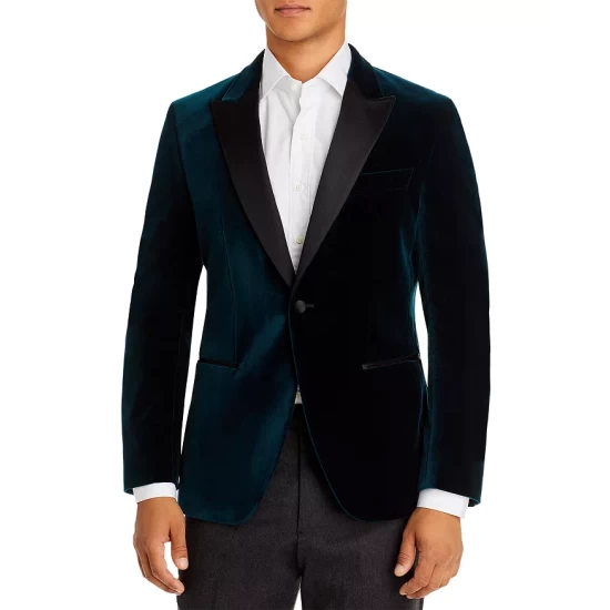 Best reviews of ✔️ BOSS Hutson Velvet Slim Fit Tuxedo Jacket Teal ⌛ 3 Best reviews of ✔️ BOSS Hutson Velvet Slim Fit Tuxedo Jacket Teal ⌛