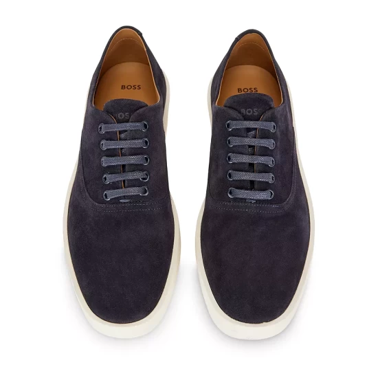 Wholesale ๐ BOSS Men's Clay Tenn Sd 1024326 Lace Up Oxford ๐ Sneakers Light Beige ๐ 4 Wholesale ๐ BOSS Men's Clay Tenn Sd 1024326 Lace Up Oxford ๐ Sneakers Light Beige ๐ - Image 2