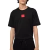 Deals 💯 HUGO Diragolino Logo Tee Black 🤩 -BOSS Sales Store unnamed file 392