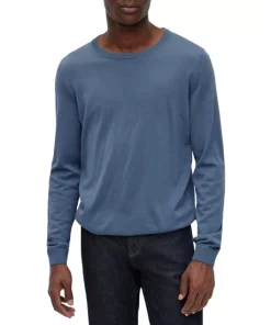 Best deal 😉 BOSS Leno-P Slim Fit Wool Crewneck Sweater Bering Sea 😉