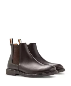 Wholesale ⌛ BOSS Men's Tunley Pull On Chelsea 🥾 Boots Light Beige 🎉