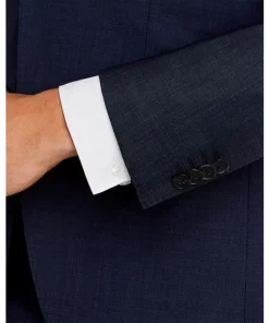 Brand new 😉 BOSS H-Huge Melange Solid Slim Fit 3-Piece Suit Navy ❤️ -BOSS Sales Store unnamed file 446