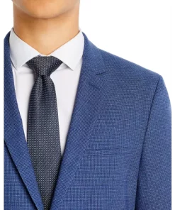 Discount 🛒 HUGO Arti & Hesten Tonal Micro Check Extra Slim Fit Suit Separates Turquoise/aqua 😍 -BOSS Sales Store unnamed file 458