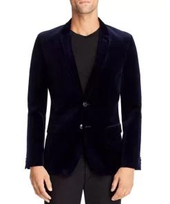 Best deal ❤️ HUGO Arti Velvet Extra Slim Fit Jacket Dark Blue 🔥 -BOSS Sales Store unnamed file 46