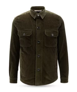 Coupon 👍 BOSS C-Carper Relaxed Fit Corduroy Jacket Green ✨ -BOSS Sales Store unnamed file 467