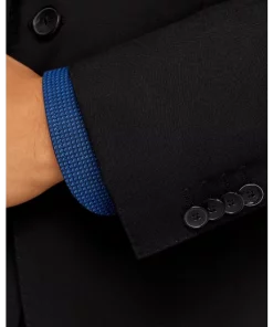 Cheapest 🎉 BOSS Huge/Genius Wool Twill Slim Fit Suit Blue 🎉 -BOSS Sales Store unnamed file 49