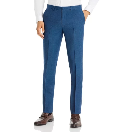 Discount ❤️ HUGO Arti & Hesten Petrol Blue Textured Extra Slim Fit Suit Separates Turquoise/aqua 🤩 8 Discount ❤️ HUGO Arti & Hesten Petrol Blue Textured Extra Slim Fit Suit Separates Turquoise/aqua 🤩 - Image 6