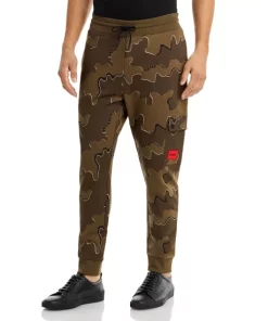 Best deal 😍 HUGO Dromwell Cotton Camouflage Regular Fit Cargo Joggers 😍