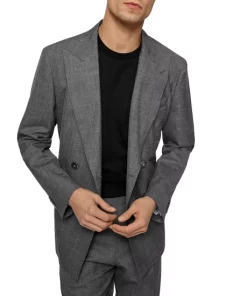 Budget 😀 BOSS Thompson 02 Cotton Solid Tee Dark Blue 🥰 -BOSS Sales Store unnamed file 544