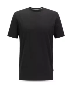 Budget 😀 BOSS Thompson 02 Cotton Solid Tee Dark Blue 🥰 -BOSS Sales Store unnamed file 545