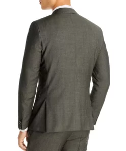 New 😀 HUGO Arti Olive Twill Extra Slim Fit Suit Jacket Beige/khaki ❤️ -BOSS Sales Store unnamed file 563