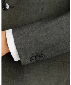 New 😀 HUGO Arti Olive Twill Extra Slim Fit Suit Jacket Beige/khaki ❤️ -BOSS Sales Store unnamed file 565