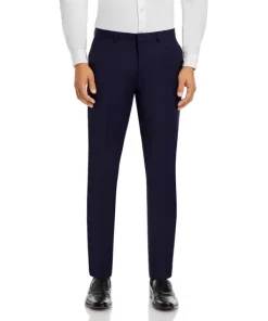 Cheapest 😀 HUGO BOSS Hesten Stretch Wool Extra Slim Fit Suit Pants Black 🎁 -BOSS Sales Store unnamed file 569