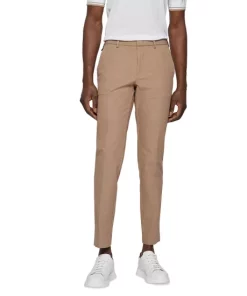 Coupon ⌛ BOSS Kaito1_T Stretch Slim Fit Pants Beige 🤩 -BOSS Sales Store unnamed file 592