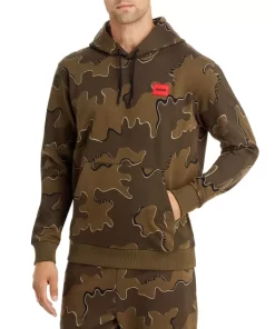 Flash Sale 🌟 HUGO Digarade Camo Hoodie 🥰
