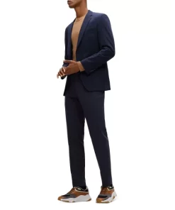 Wholesale 🎉 BOSS Hugo Boss Genius Performance Jersey Slim Fit Pants Dark Blue 💯 -BOSS Sales Store unnamed file 602